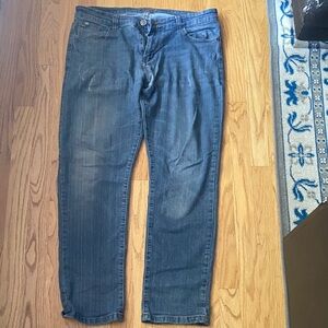 Carbon Blue Straight-Leg Jeans 34/30